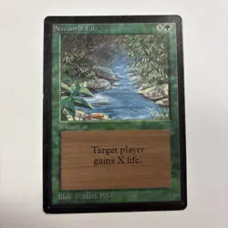 Stream of Life LP Beta MTG 218 1993 Gain X Life English - Image 1