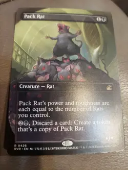 Pack Rat (Anime Borderless) Ravnica Remastered Regular - Image 1
