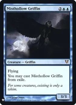 [1x] Misthollow Griffin - Foil (AVR) Near Mint, English Mystery Booster MTG Magi - Image 1