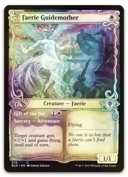 Faerie Guidemother (Showcase) #274 (Foil) (NM) Throne of Eldraine ELD Magic MTG - Image 1