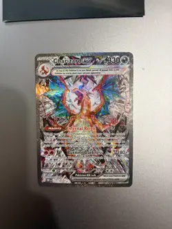 Pokemon TCG Charizard EX Sir Obsidian Flames 223/197 Full Art Secret Rare - Image 2