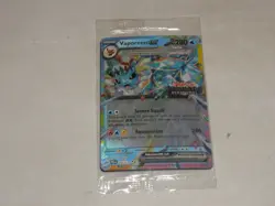 Pokemon Prismatic Evolutions #023 Vaporeon EX Surprise Box Stamped Promo Sealed - Image 1