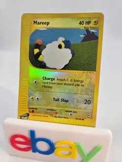 Pokemon Card Mareep Aquapolis Reverse Holo 93/147 PL - Image 1