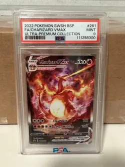 2022 POKEMON SWSH BSPFA/CHARIZARD VMAXULTRA-PREMIUM COLLECTION - Image 1