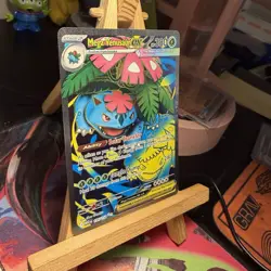 Mega Venusaur ex 155/132 Mega Evolution Full Art Ultra Rare Pokemon TCG MINT - Image 2