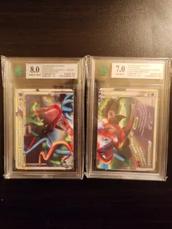 ULTRA RARE Rayquaza & Deoxys Legend Set 89/90 Pokemon Holo HGSS Undaunted - Image 1