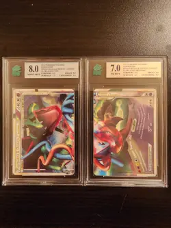 ULTRA RARE Rayquaza & Deoxys Legend Set 89/90 Pokemon Holo HGSS Undaunted - Image 3