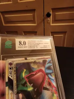 ULTRA RARE Rayquaza & Deoxys Legend Set 89/90 Pokemon Holo HGSS Undaunted - Image 4
