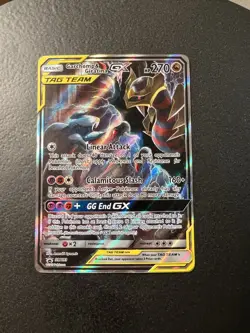 Pokemon Garchomp and Giratina GX SM193 Black Star Promo NM - Image 1