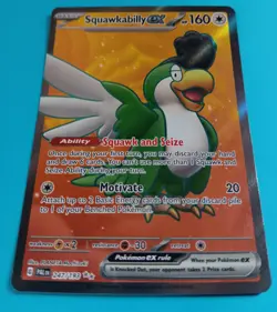 Pokemon - Squawkabilly ex 247/193 - SV Paldea Evolved - Full Art Textured - NM - Image 2