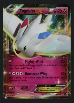 Togekiss EX 83/122 XY BREAKpoint Ultra Rare Pokemon TCG - Image 1