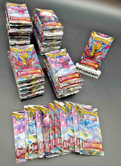 Lot of (100) Pokemon TCG SWSH Lost Origin Booster Packs SEALED - Image 1