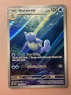Pokemon TCG 151 Lot - Squirtle Evolution Line - Squirtle, Wartortle, Blastoise - Image 4