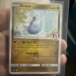 Dratini KFC 185/Sm-p Indonesian Chaki Kids Promo 2020 LP Pokemon - Image 1