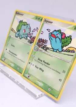 Pokemon Ivysaur 34/100 And Bulbasaur 45/100 EX Crystal Guardians Lot dmg - Image 2