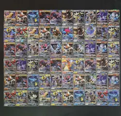 60 Lot Pokemon TCG S-CHN GX Holo Charizard Zeekrom Palkia Ultra Necrozma JL89 - Image 1