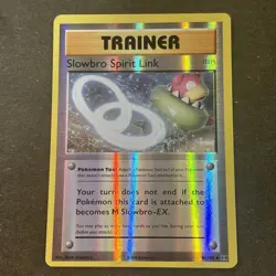 Slowbro Spirit Link 86/108 Rev Reverse Holo XY Evolutions Pokemon NM - Image 1