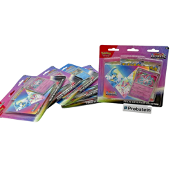 Lot of (6) Pokemon Prismatic Evolutions Tech Sticker Collection 3-Pack Blister - Image 1