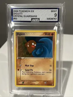 2006 Pokemon EX Diglett Crystal Guardians AGS 9 - Image 1