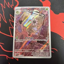 Pokemon Lileep 145/142 SV07: Stellar Crown Illustration Rare Holo 100 HP - Image 1