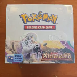 Pokemon TCG: Scarlet and Violet 2 Paldea Evolved Booster Box - 36 Packs - Image 1