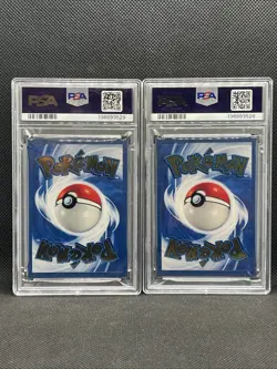 PSA 8/9 (Sequential) 2021 Pokemon Celebration UPC Gold Metal Charizard & Pikachu - Image 5