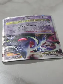 Pokemon Gengar LV.X 97/99 Platinum Arceus Holo Ultra Rare HP Creased - Image 5