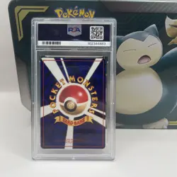 1998 Pokemon Japanese Vending Series III Ponyta #077 PSA 9 - Image 2