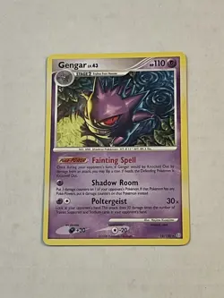 Pokemon TCG Gengar 18/100 Stormfront Non-Holo Rare 2008 LP NICE LOOK!! - Image 3