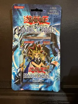 Yugioh TCG Dark Crisis 1 Blister Pack | North American Unlimited Original Sealed - Image 1