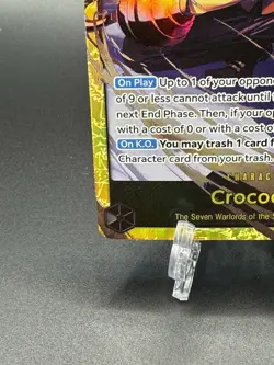 Crocodile OP14-120 English Foil (Alt Art) One Piece Azure Sea’s Seven - Image 5