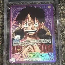 Monkey.D.Luffy OP05-060 Awakening of the New Era Alt Art Japanese Cgc 10 - Image 2