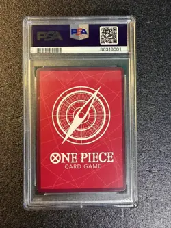2023 ONE PIECE JPN MONKEY D. LUFFY OP05-060 ALT ART PSA10 - Image 2