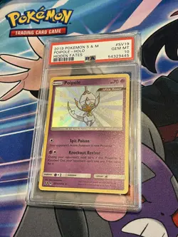Poipole SV19/SV94 Shiny Holo Rare Hidden Fates PSA 10 Gem Mint Pokemon Card - Image 1