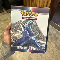 Pokemon Diamond & Pearl Card Album Binder 56 Card Storage- Very nice - Image 1