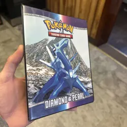 Pokemon Diamond & Pearl Card Album Binder 56 Card Storage- Very nice - Image 3