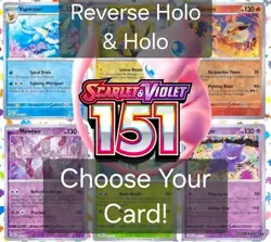 Pokemon Scarlet & Violet-151 Choose Your Card! Holo/Reverse Holo - Image 1