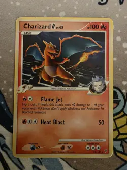 Pokemon Card - Supreme Victors Charizard G Lv. 65 20/147 Non Holo Rare - Image 1