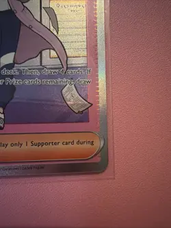 Pokemon TCG Trainer Lacey Prismatic Evolutions Holo Card 175/131 - Image 5