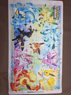 pokemon prismatic evolutions upc playmat With Card Sleeve - Image 1