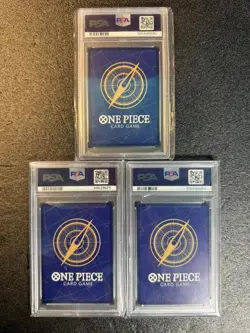 3 SET PSA10 BOA HANCOCK/NAMI/O-NAMI ONE PIECE CARD JPN - Image 2