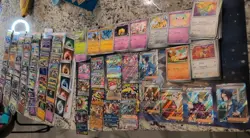 Pokemon Card Lot 703 Total, Full Art, Holos, Reverse Holos, Poke Balls, EXs - Image 1