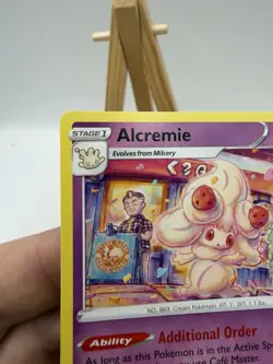 Alcremie 071/172 Rare SWSH09: Brilliant Stars Pokemon Card NM - Image 4