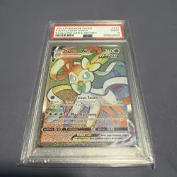 PSA 9 2021 Pokemon SWSH Evolving Skies Sylveon Secret 211/203 Graded TCG Card. - Image 1