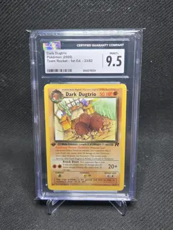 Pokemon 1st Edition 16 Card Near Mint Lot Dark Dugtrio 1st Edition 23/82 CGC 9.5 - Image 2
