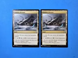 2x Frontier Bivouac Mystery Booster The List Commander 2017 Mtg Magic Card Land - Image 1