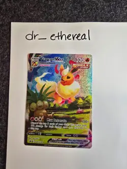 Flareon VMAX - SWSH180 - SWSH: Sword & Shield Promo Cards (SWSD) - Image 1
