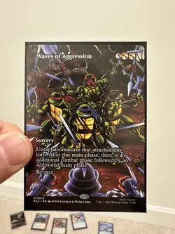 Magic the Gathering Teenage Mutant Ninja Turtles Waves Of Aggression And More! - Image 2