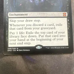 MTG - Necropotence | Eternal Masters | MP | 098/249 - Image 4