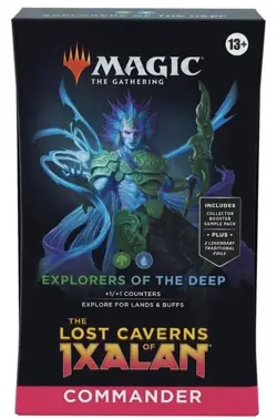 Magic the Gathering Lost Caverns of Ixalan Explorers of the Deep Commander New - Image 1